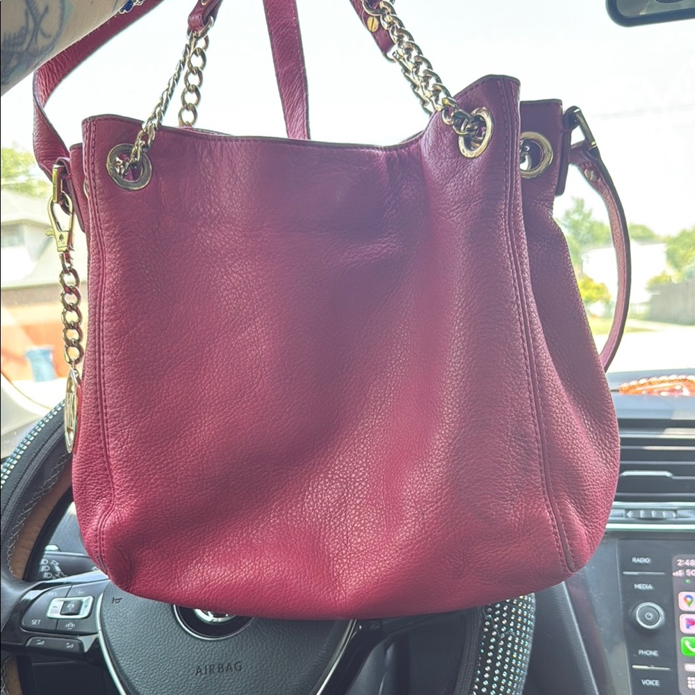 Michael Kors Pink Shoulder Bag - Picture 3 of 9
